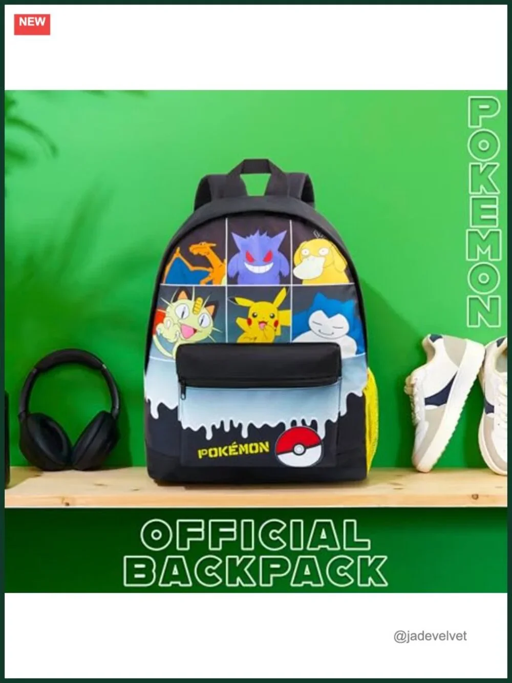 Pokemon Backpack Kids Teens Boys Girls Pikachu Anime School Travel Daypack